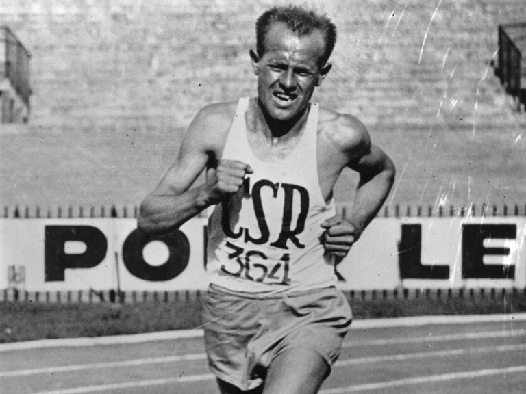 FamousPeopleFacts - Emil Zatopek