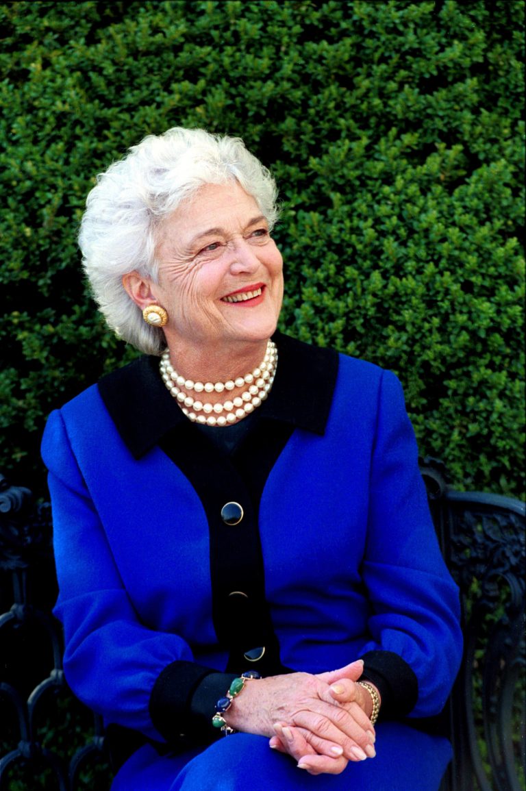 FamousPeopleFacts - Barbara Bush